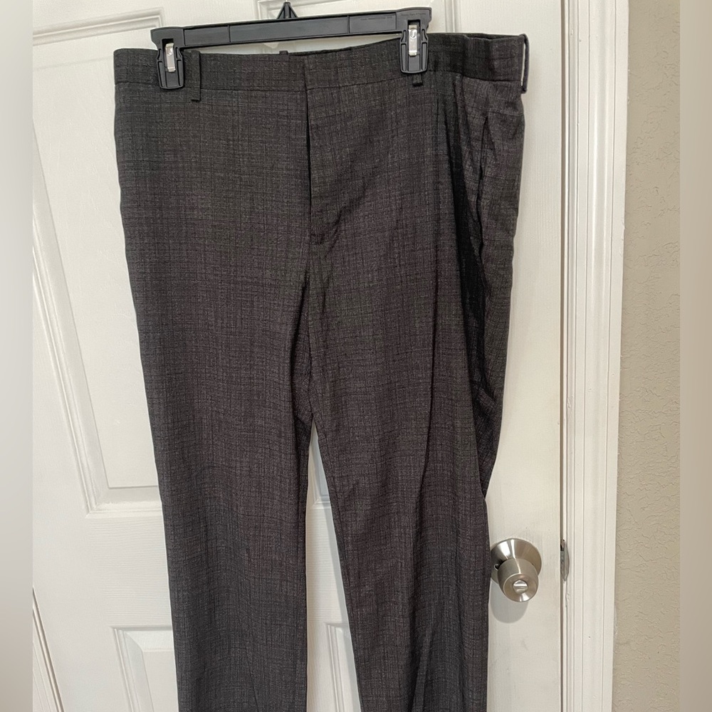 Dark gray dress pants
